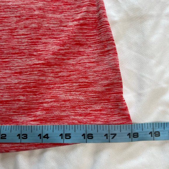 Ohio State OSU Varsity V Neck Women Red Marl Silver O Shirt Short Sleeve Medium - Picture 8 of 10